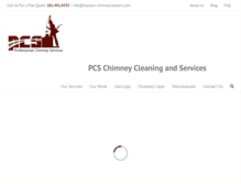 Tablet Screenshot of houston-chimneycleaners.com